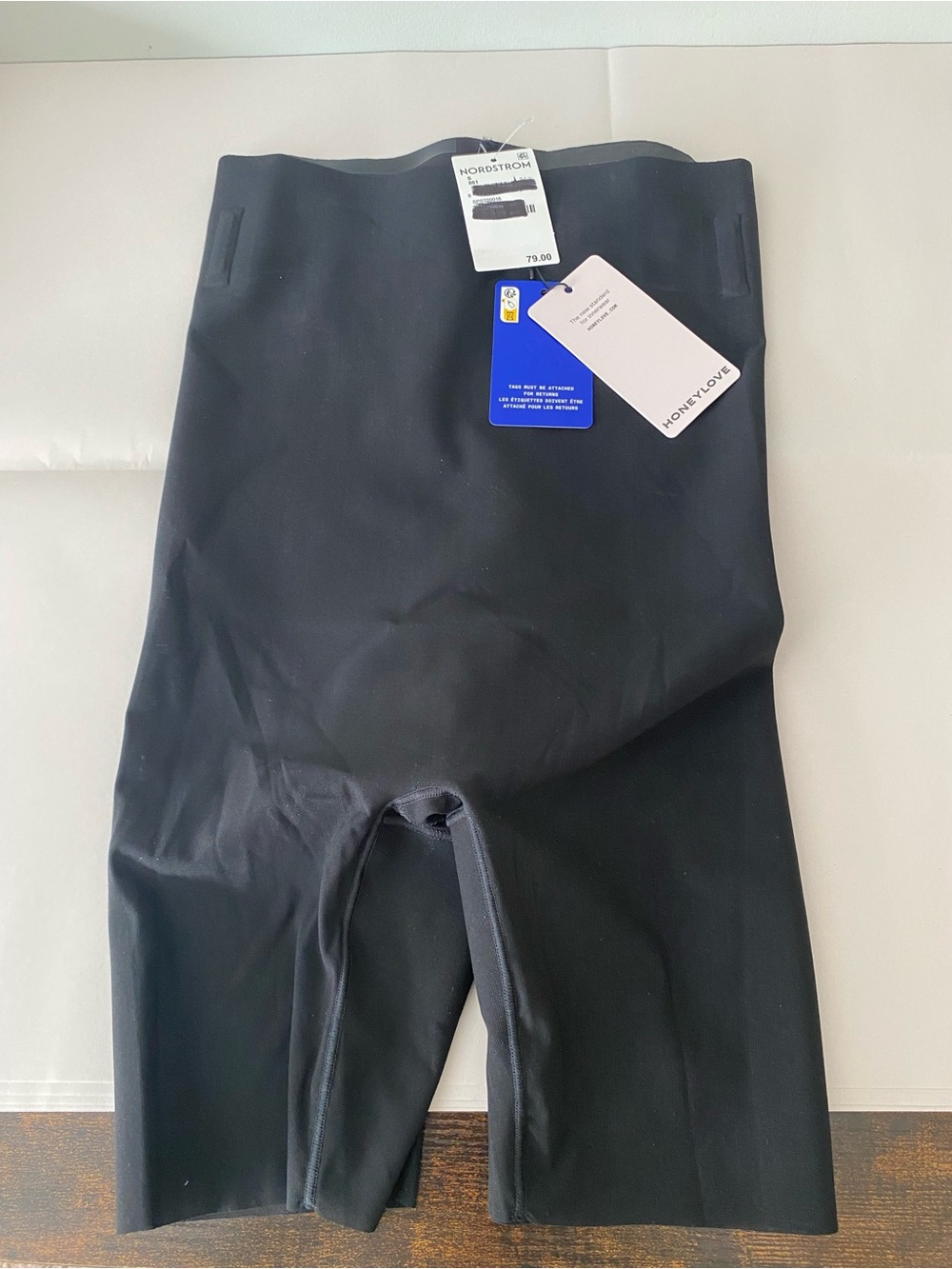 Honeylove Black High-Waist Sculpting Short